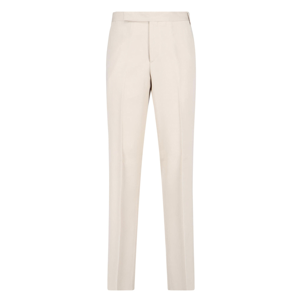 LARDINI Tailored Trousers Beige